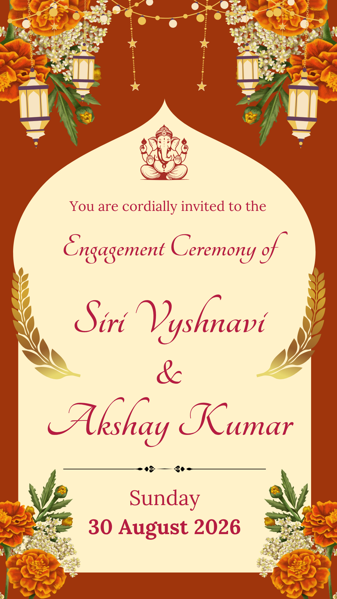 Siri & Akshay Engagement